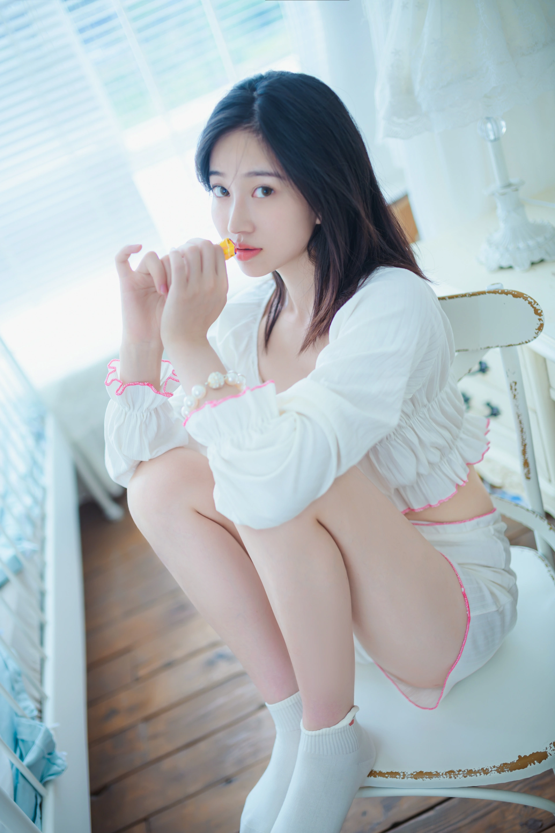 年年nnian – NO.063 爱吃棒棒糖的少女 3