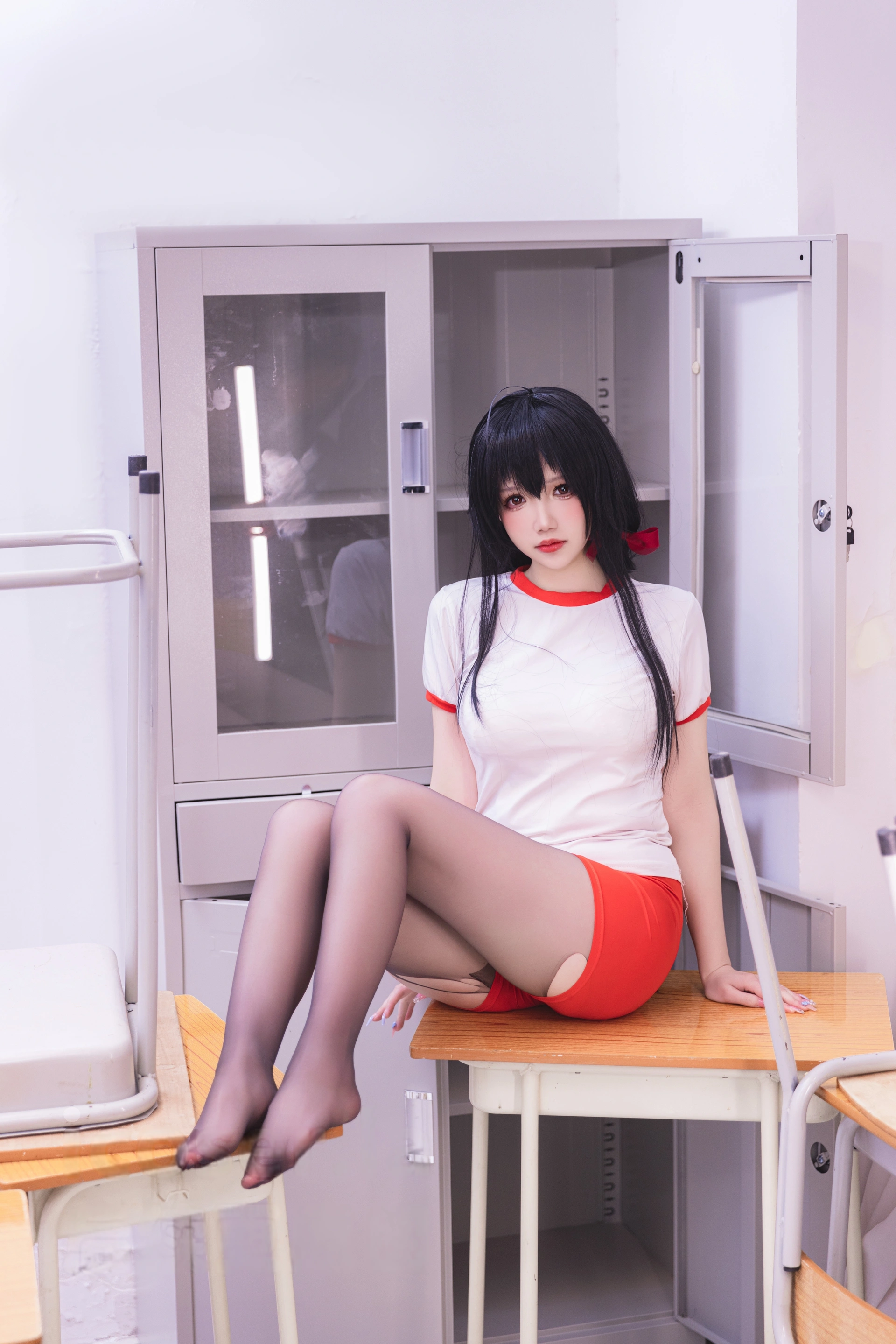 雪晴Astra – NO.074 碧蓝航线 大凤 体操服 3